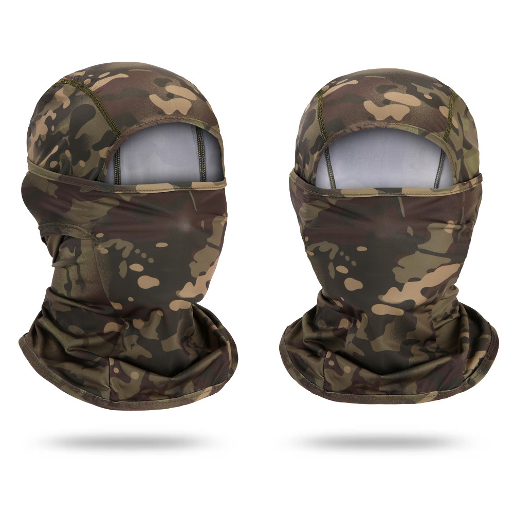 Cubierta de protección solar de seda de hielo, máscara facial, bicicleta al aire libre de verano, motocicleta, protección solar transpirable, protección facial, cuello, cuello, máscara de ciclismo