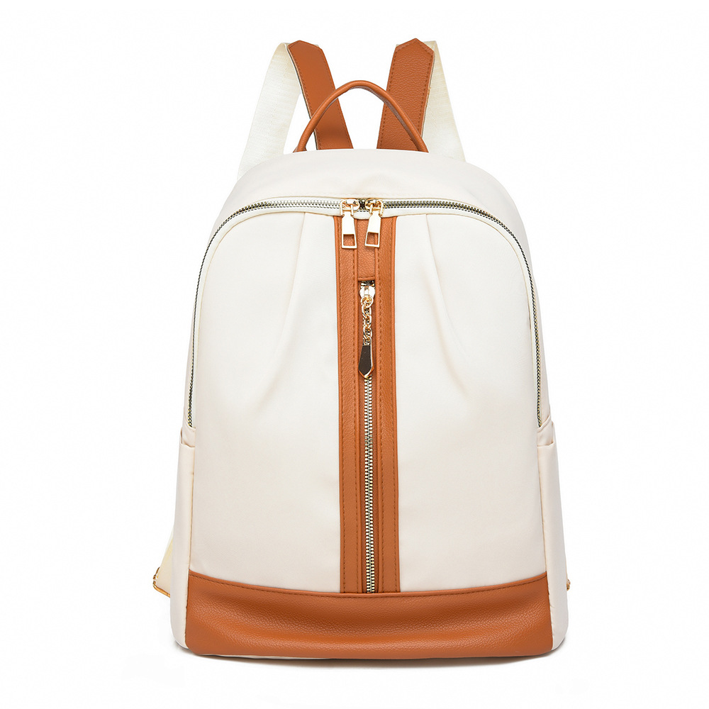 Transfronterizo al por mayor 2024 nuevas damas casuales mochila de tela Oxford moda simple mochila de viaje al aire libre