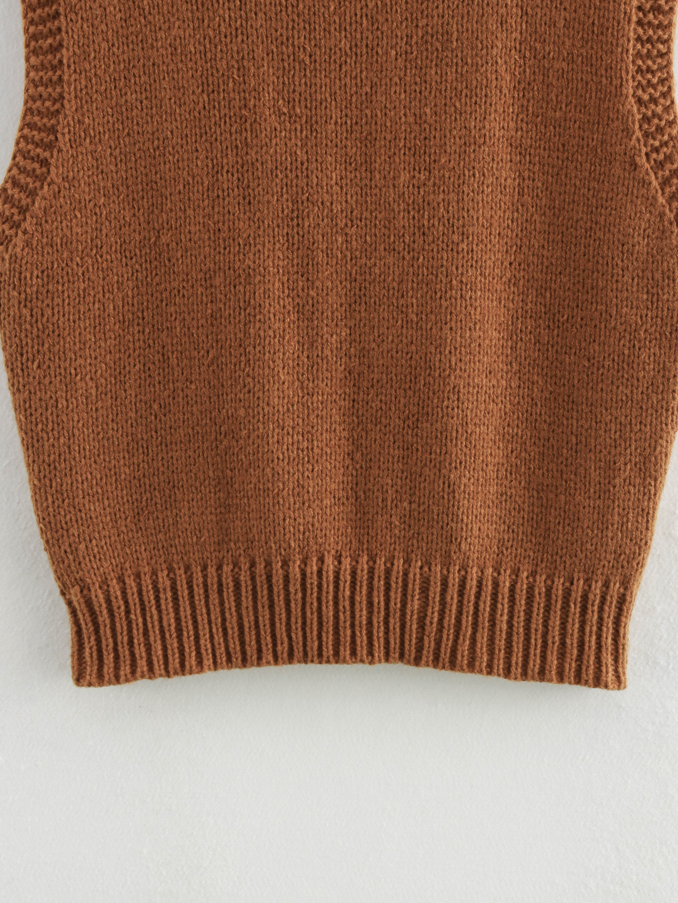 Damenbekleidung 2024 Herbst Winter neue Street Fashion mit Stehkragen und flacher Nadelweste_voghion.com