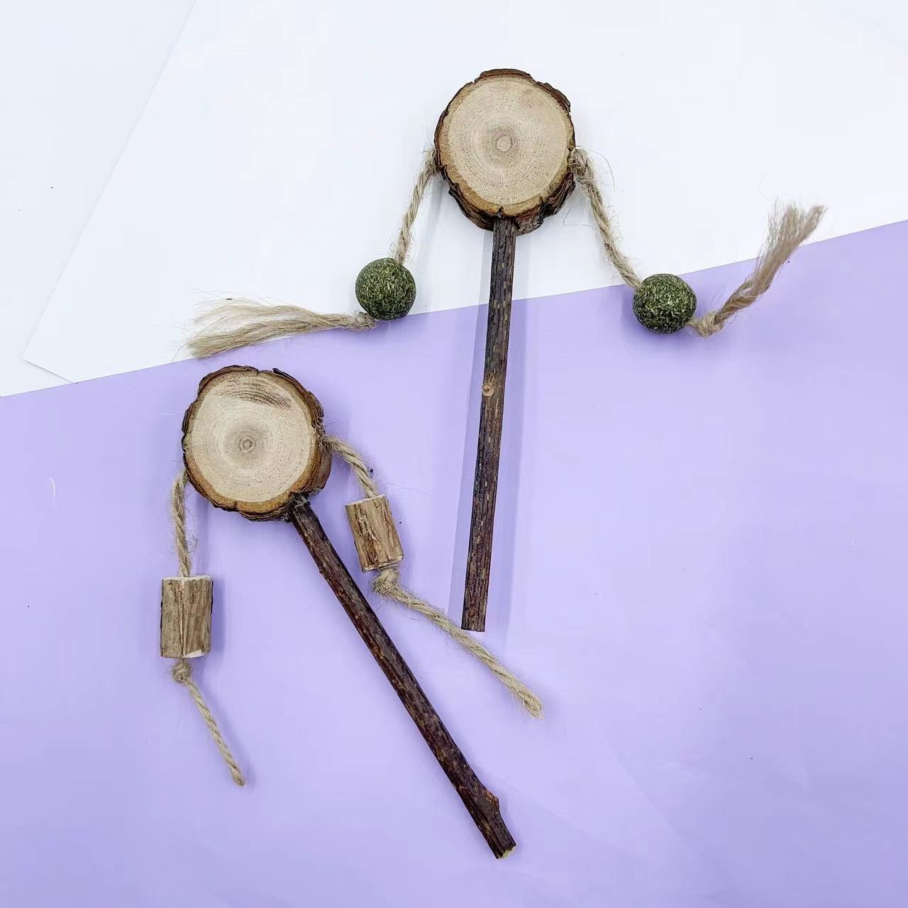 애완 동물 용품 고양이 연삭 물고 물린 POLYGONUM KUMI 민트 공 딸랑이 고양이 장난감