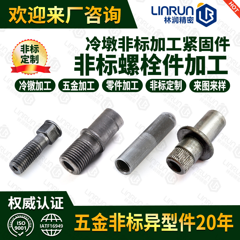 多工位冷镦加工家具宠物用品配件 健身器材螺丝 充气阀转换器接头