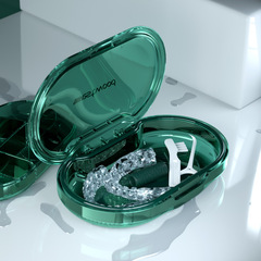 Westwood Medicine Box with 4 Divided Sections, Portable, Travel-Friendly, Dustproof, Moisture-Proof, 6-Compartment Small Medicine Box