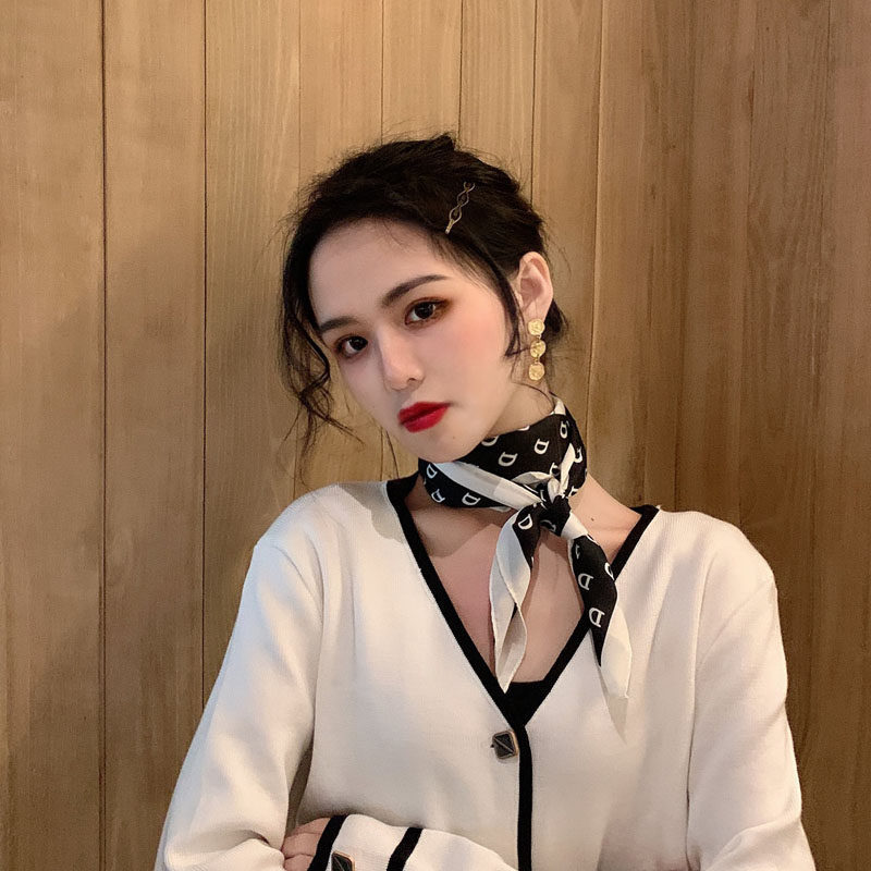 智贝SKU图_12丝巾小方巾那女长条领巾百搭春秋薄款围巾长