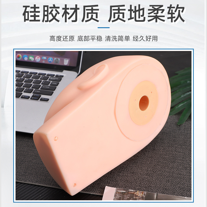 Injerto, plantación de pestañas, modelo de cabeza falsa, pestañas hermosas, modelo de cabeza para principiantes, entrenamiento de belleza, práctica de maquillaje, modelo de silicona