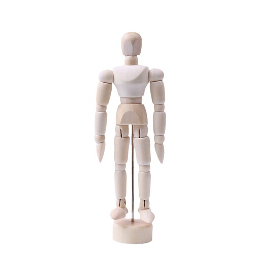 Panwen Bohe Wooden Doll Art Comics Imitation Human Body Flexible Joints Human Sketch Wooden Figure Wooden Ornaments Wholesale