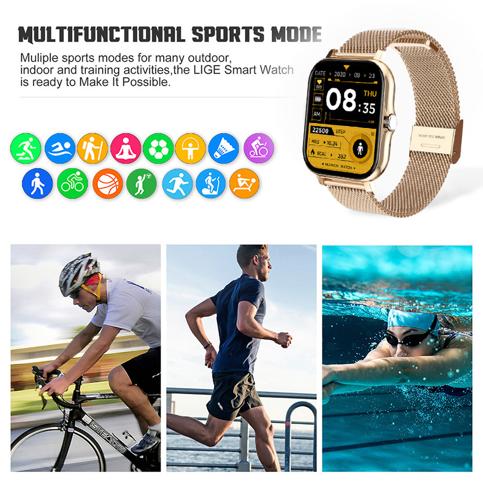 Smartwatch con cardiofrequenzimetro e contapassi per lo sport_voghion.com