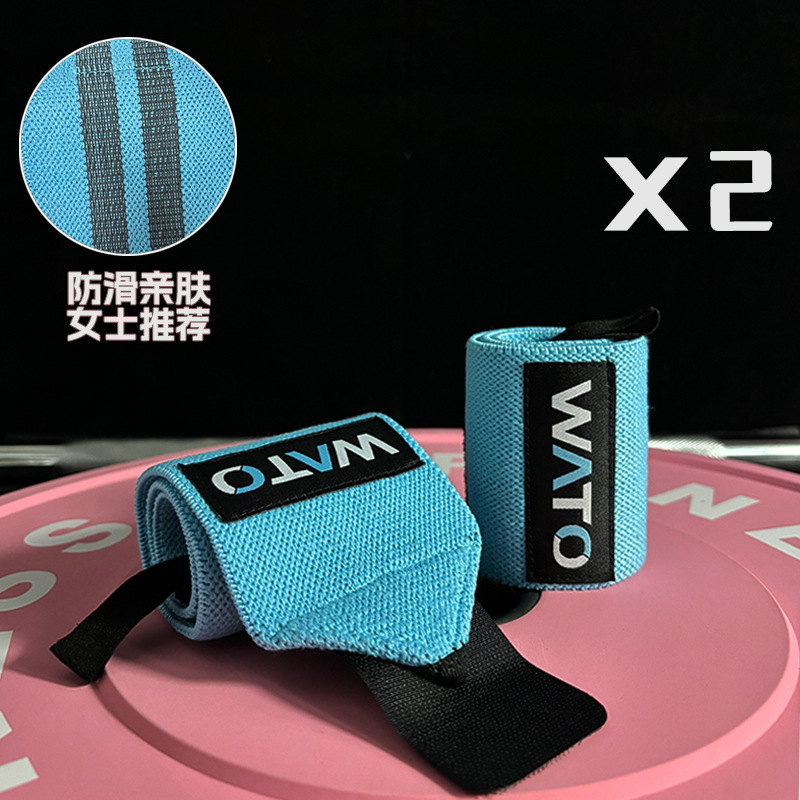 Zi Ge の同じスタイルの男性用フィットネスリストバンド、捻挫ストラップ、筋力トレーニングリストバンド、ベンチプレス弾性圧力|undefined