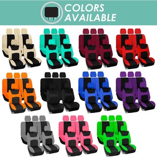 Foreign Trade Export-Oriented General Car Seat Cover New Opposite Flat Plate with Zipper Cushion Russia Middle East and Europe