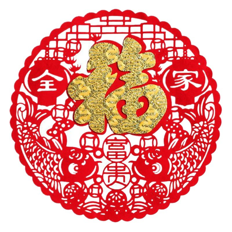 Новогодние и весенние стикеры на окна и двери из флокированной ткани с изображением символа удачи, 2026 год Лошади, оптом