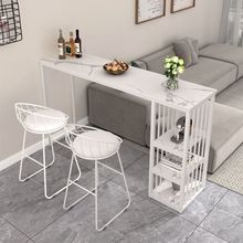 吧台桌子靠墙轻奢家用简约高脚桌客厅桌椅组合沙发阳台长条桌批发