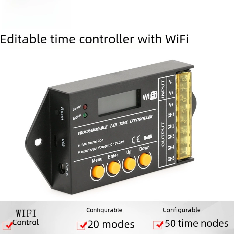 TC421 WIFI программируемый контроллер времени, верхняя машинка, приложение, умное timed, беспроводной пульт