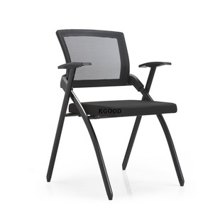 Sy-611 Black Folding Training Chair with Table Board Conference Chair with Writing Board Conference Room Meeting Chair Training Class