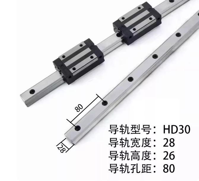 直线导轨国产线性滑块法兰四方 HGH/HGW15/20/25/30CA/CC线轨滑轨|undefined