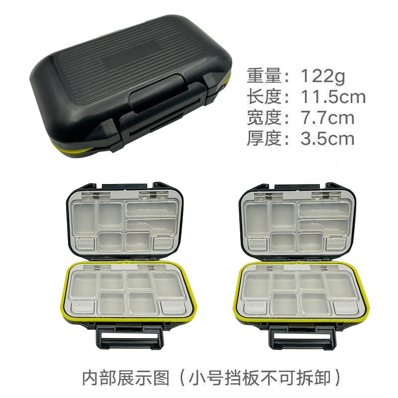 Small black accessory box