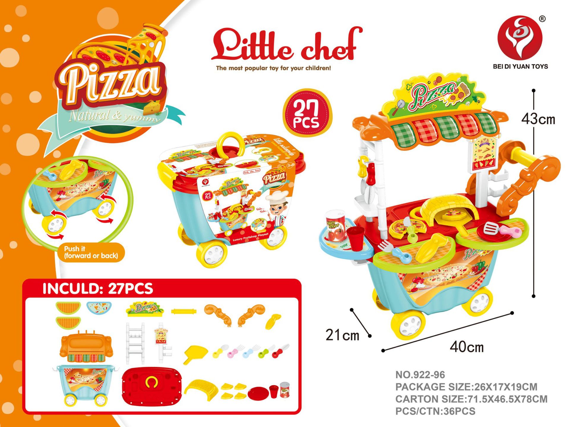 Tire de la bolsa de comedor coche juguete transfronterizo juego casa utensilios de cocina postre carrito de compras Caja de Herramientas niña niños herramientas médicas traje