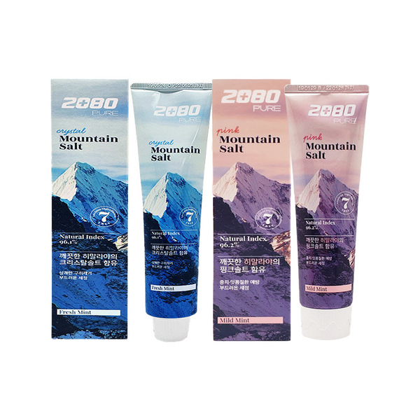 South Korea Aijing 2080 Jing pure salt toothpaste Himalayan pink…