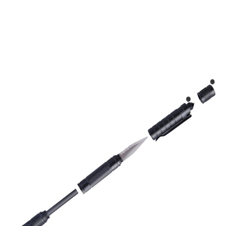 Lápiz táctico multifuncional portátil anti-wolf arma de fuego equipo de defensa de chicas supervivientes al aire libre