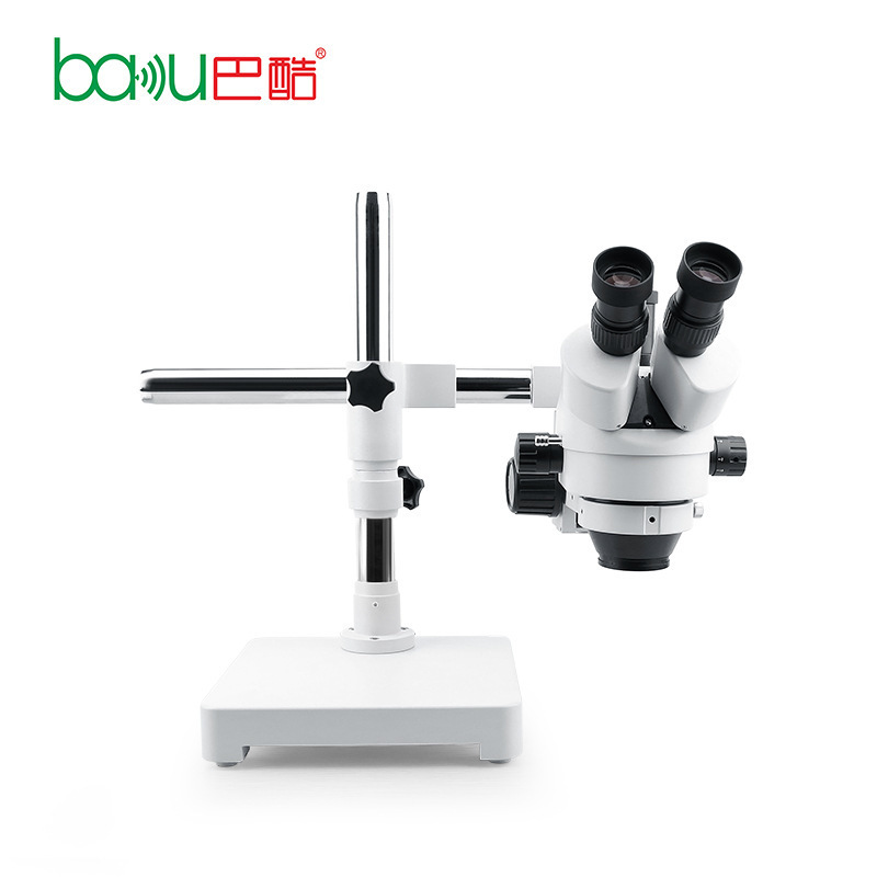 巴酷BA-009T微型可调操作立体三眼数码显微镜带摄像钻戒珠宝鉴定