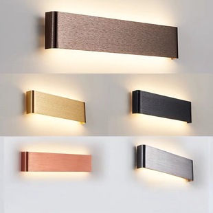 Modern minimalist wall lamp living room background wall lamp bedroom bedside lamp study corridor stairwell wall lamps