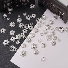 合金隔片多尺寸梅花托隔珠手工diy配饰品手串珠项链配件材料批发