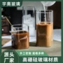 耐热方形气泡高硼硅方形杯