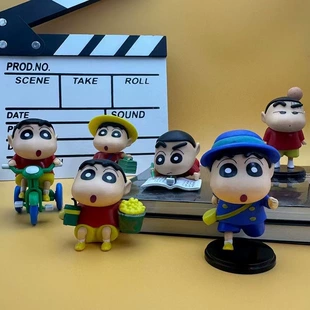 6 фигурок Crayon Shin-chan аниме-бокс