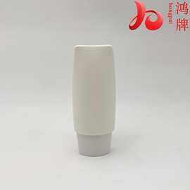 源头厂家50mL防晒霜瓶倒立挤压扁瓶隔离遮瑕粉底液分装瓶护肤包材