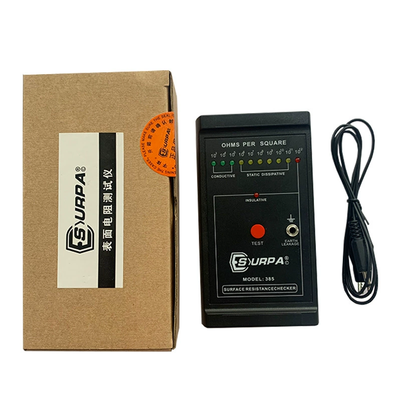 Анти -- статический тестер МОДЕЛЬ-тестер поверхностного сопротивления 385