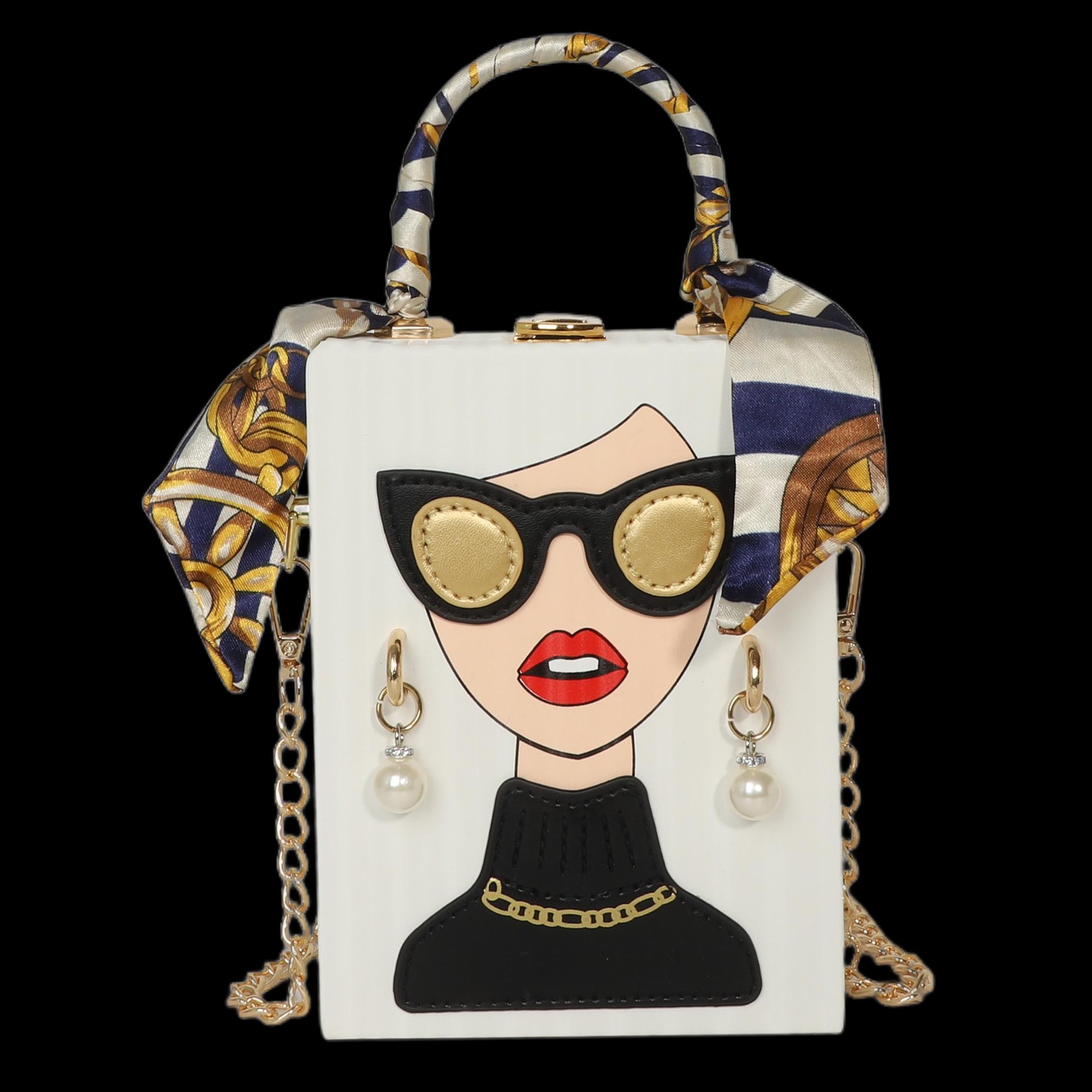 Cadena portátil de hombro nuevo 2026 bolso de mochila para mujeres teléfono móvil coreano cartón de nicho de viaje