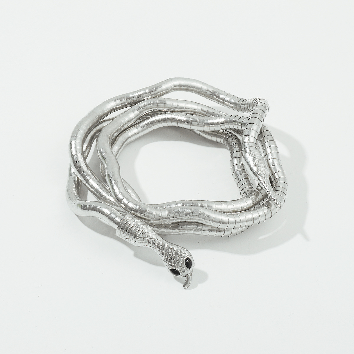 Personalised Wrapped Snake Necklace And Adjustable Bracelet Set_voghion.com