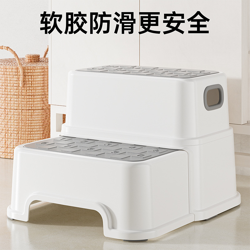 婴儿脚踩凳洗漱凳宝宝防摔儿童高凳子洗漱台凳子脚踏垫浴室防滑凳|undefined