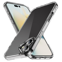 跨境电商手机壳韩国保护套 适用iPhone 16亚克力晶莹防摔苹果批发