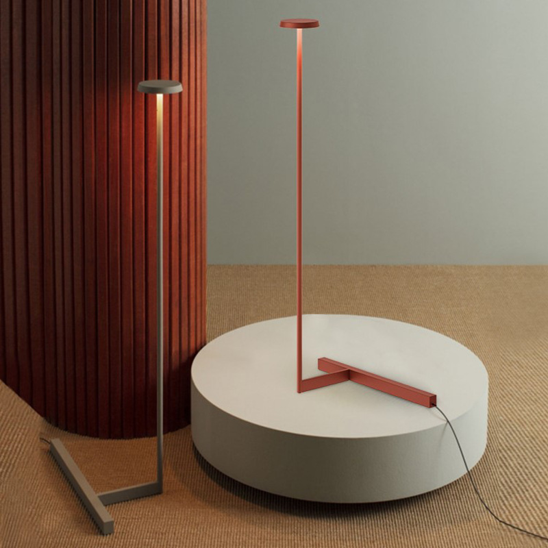 Original replica modern simple line living room sofa diffuse reflection floor lamp bedroom study Nordic decorative standing lamp Original replica modern simple line living room sofa diffuse reflection floor lamp bedroom study Nordic decorative standing lamp