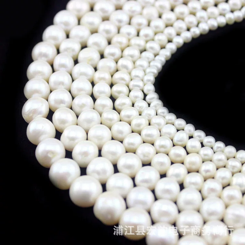 Glass round beads pearl, accessory, accessories, DIY