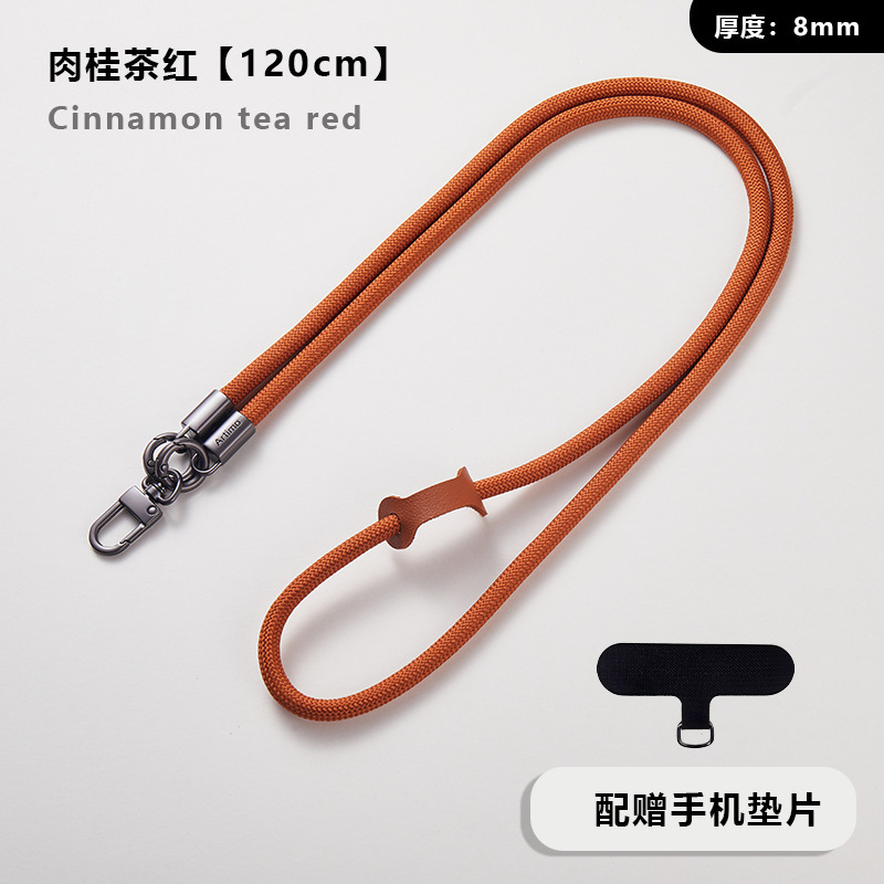 携帯電話ストラップ クロスボディ バック アウトドア ハイエンド ユニバーサル電話 携帯電話チェーン ロープ 携帯電話ケース ストラップ クロスボディ ロング ハンギング チェーン|undefined