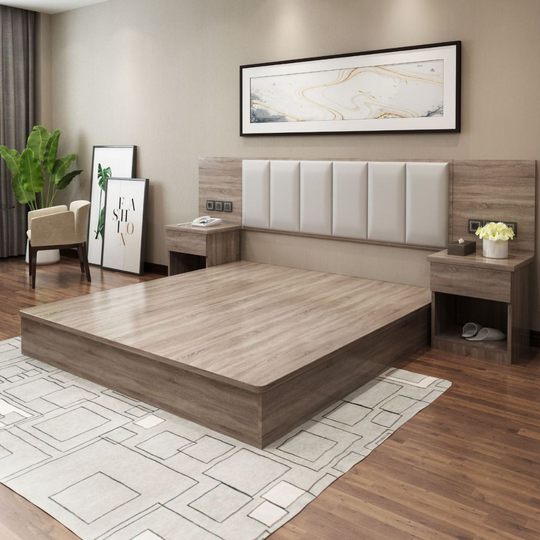 Hotel Bed Hotel Furniture Standard Room Full Room Special Apartment Large Bed Sheet Double Homestay Express Hotel Furniture