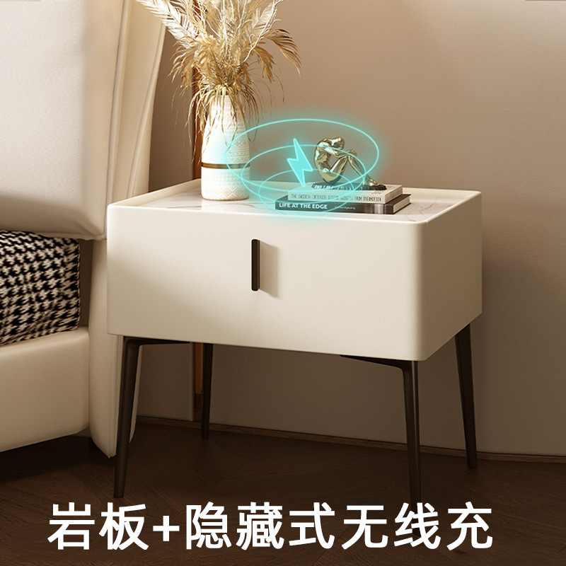 오프화이트 + 암석판 + 숨겨진 무선충전