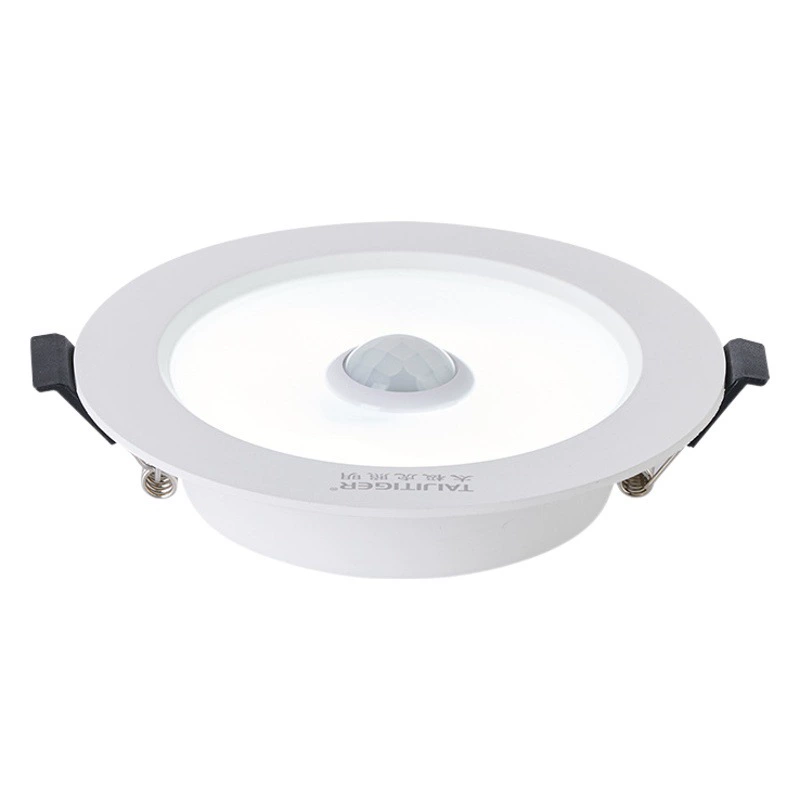 Радиолокационная звуковая и светоуправляемая лампа для интеллектуального встроенного небесного светильника для коридора Инфракрасный индукционный светильник для тела