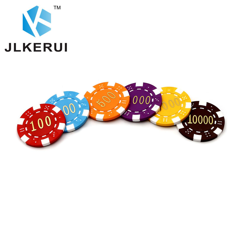 Senior de baccarat mahjong token chip de póquer de Texas código de moneda de cristal transparente chip de entretenimiento