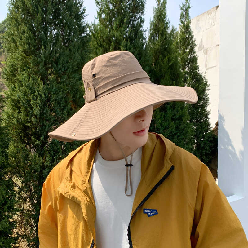 Sombrero de vaquero occidental sombrero de sombrero de pescador sombrero de sombrero de sombrero de campamento al aire libre para hombres y mujeres sombrero de montaña sombrero de sombrero de sol