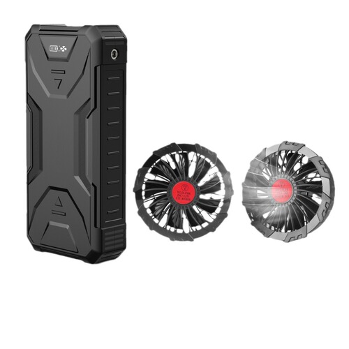 Air Conditioning Suit Fan Accessories 24V Brushless Fan 12V Battery Cooling Refrigeration Lithium Battery Power Bank Cross-border Exclusive Supply