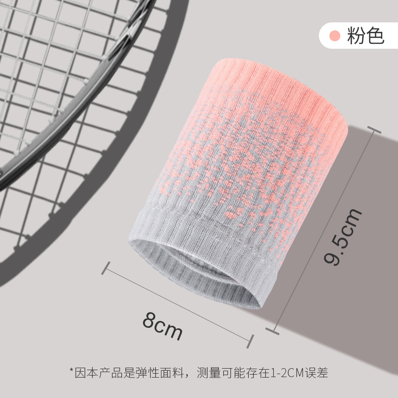 Protector de muñeca deportivo, protector de muñeca de sudor, protector de muñeca de esguince cómodo, banda de muñeca de bádminton, tenis deportivo, cinturón de cabello de absorción de sudor, fabricante