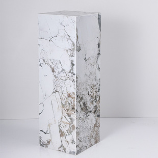 Factory direct supply marble base decoration hotel modern floor ink Pandora striped model base