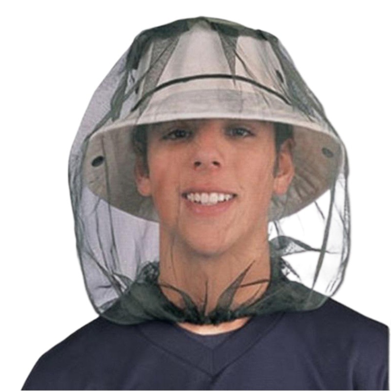 Outdoor Fishing Night Fishing Hat, Insect-Proof and Mosquito-Proof Hat, Fishing Sun Protection Hat, Men's and Women's Bee-Proof Hat, Breathable Sunshade Mask