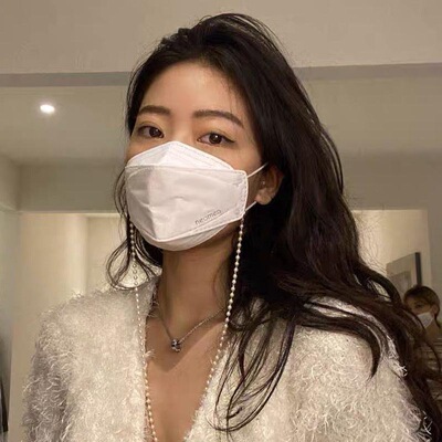 水晶玻璃眼镜挂链珍珠挂脖复古洛丽塔网红挂绳时尚墨镜链子眼镜链|ms