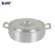 蓝枫五谷原厂铝制汤锅户外露营商用家用餐具锅便携野营炊具煮粥煲