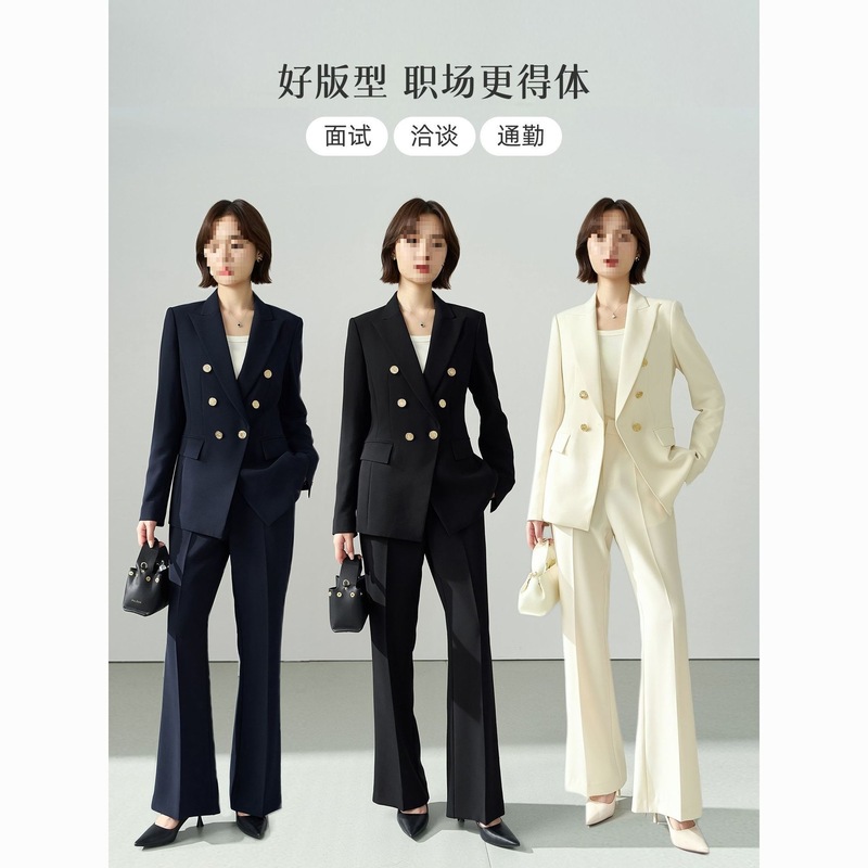 伯德小姐西装套装女秋冬职业装面试正装公务员小个子穿搭西服外套|undefined