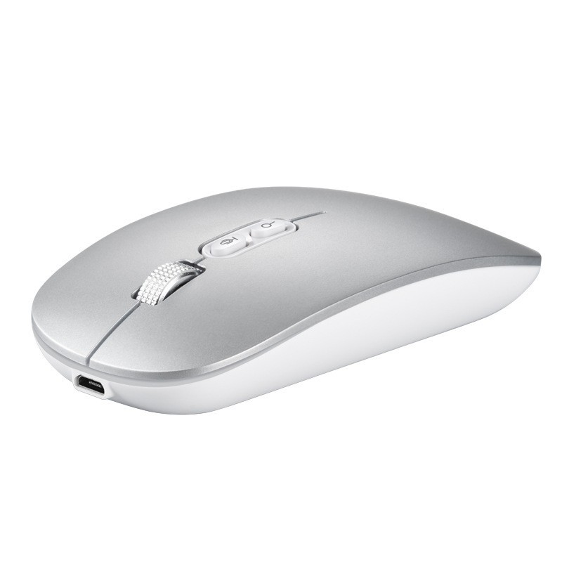 Fuente AI inteligente entrada de voz inalámbrica traducción de voz ratón computadora portátil general silenciosa búsqueda de oficina