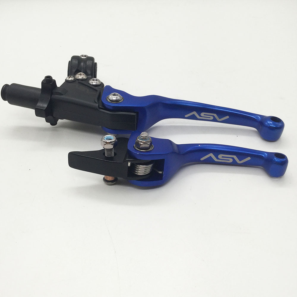 Cross-Border Hot-Selling Motorcycle Modification Parts Off-Road Vehicle Asv Brake Handle Foldable Brake Clutch Lever