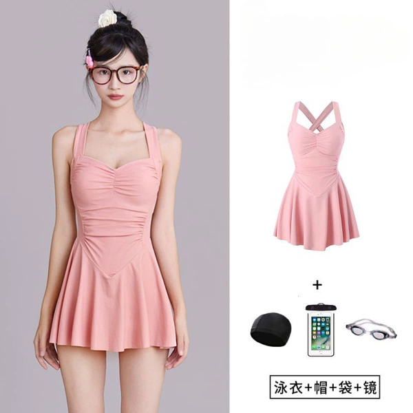 Shu 907 pink [Hat+mirror+bag]